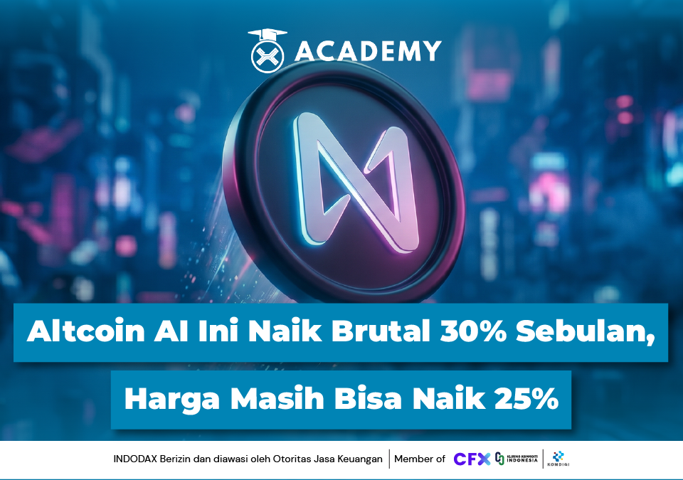 Altcoin AI Ini Naik Brutal 30% Sebulan, Harga Masih Bisa Naik 25%