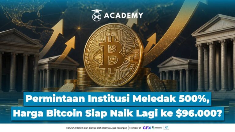 Permintaan Institusi Meledak 500%, Harga Bitcoin Siap Naik Lagi ke $96.000?