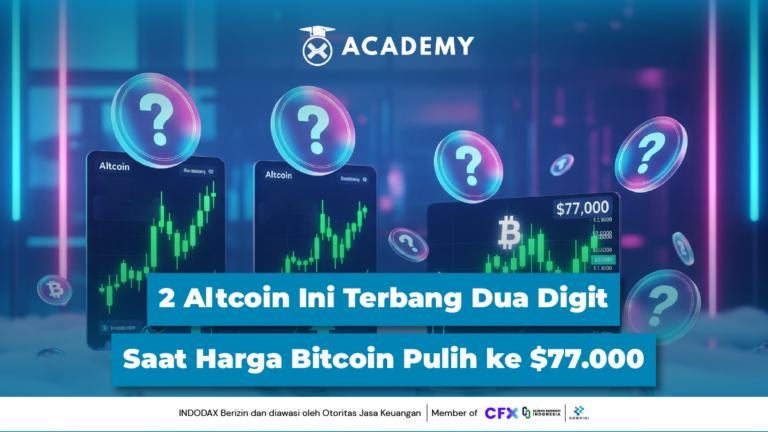 2 Altcoin Ini Terbang Dua Digit Saat Harga Bitcoin Pulih ke $77.000