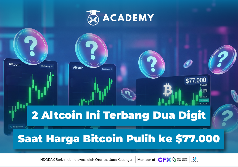 Saat Harga Bitcoin Pulih ke $77.000