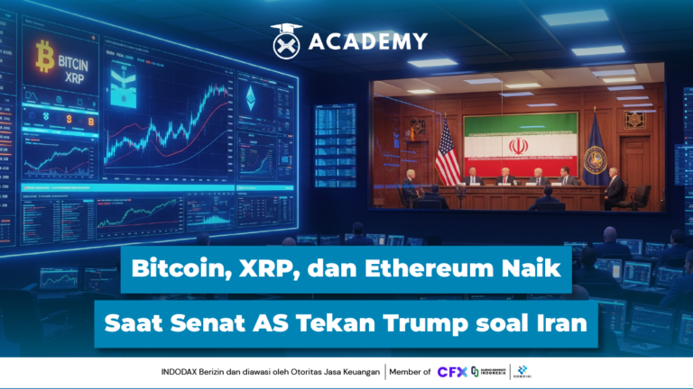 Bitcoin, XRP, dan Ethereum Naik Saat Senat AS Tekan Trump soal Iran
