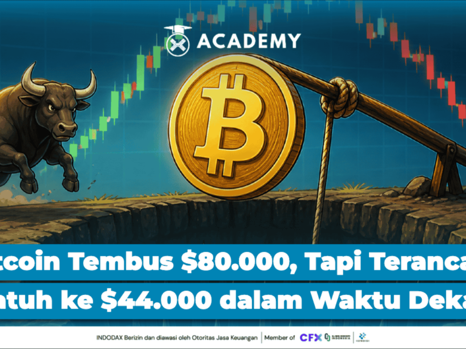 Bitcoin Tembus $80.000, Tapi Terancam Jatuh ke $44.000 dalam Waktu Dekat