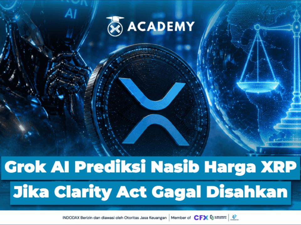 Grok AI Prediksi Nasib Harga XRP Jika Clarity Act Gagal Disahkan