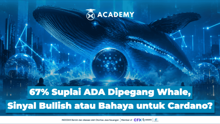 67% Suplai ADA Dipegang Whale, Sinyal Bullish atau Bahaya untuk Cardano?