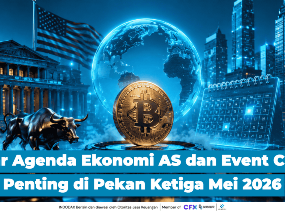 Daftar Agenda Ekonomi AS dan Event Crypto Penting di Pekan Ketiga Mei 2026
