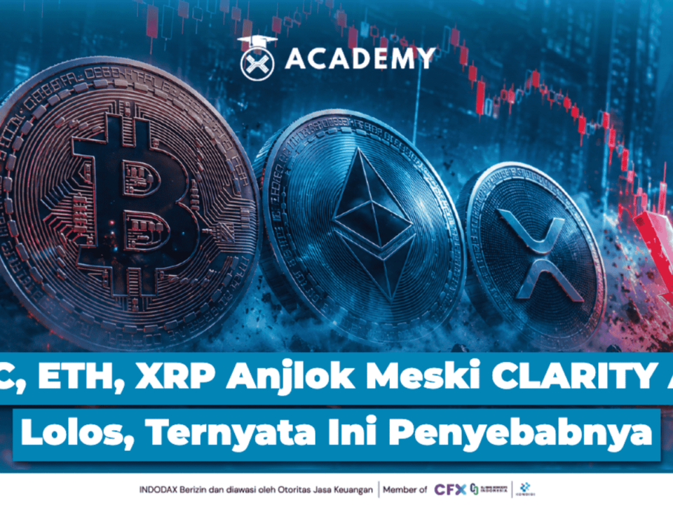 BTC, ETH, XRP Anjlok Meski CLARITY Act Lolos, Ternyata Ini Penyebabnya