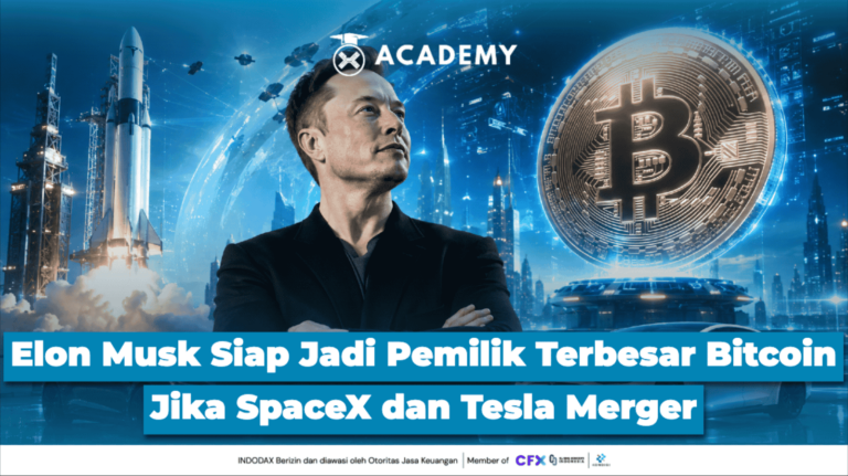 Elon Musk Siap Jadi Pemilik Terbesar Bitcoin Jika SpaceX dan Tesla Merger