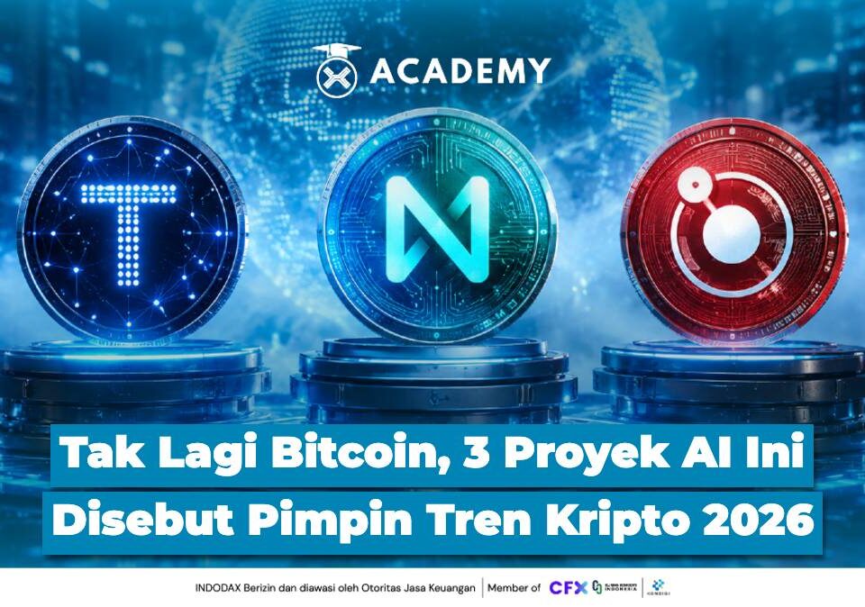 Tak Lagi Bitcoin, 3 Proyek AI Ini Disebut Pimpin Tren Kripto 2026