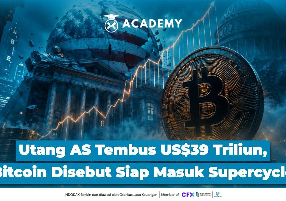 Utang AS Tembus US$39 Triliun, Bitcoin Disebut Siap Masuk Supercycle