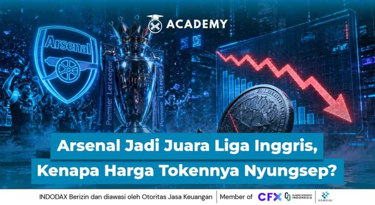 Arsenal Jadi Juara Liga Inggris, Kenapa Harga Tokennya Nyungsep?
