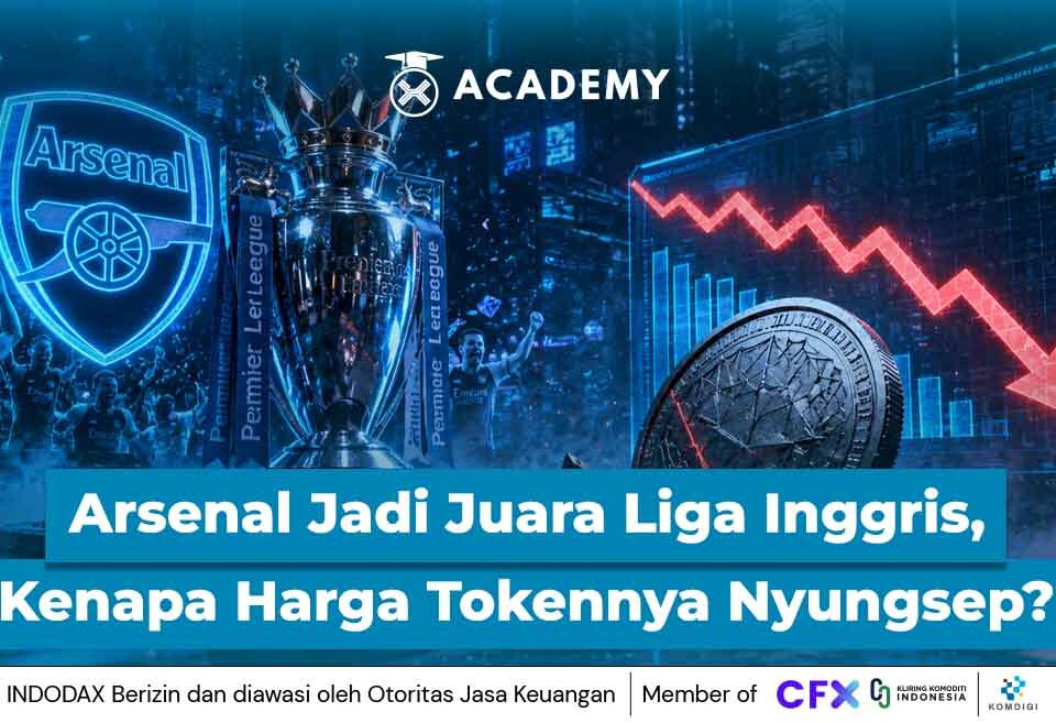 Arsenal Jadi Juara Liga Inggris, Kenapa Harga Tokennya Nyungsep?