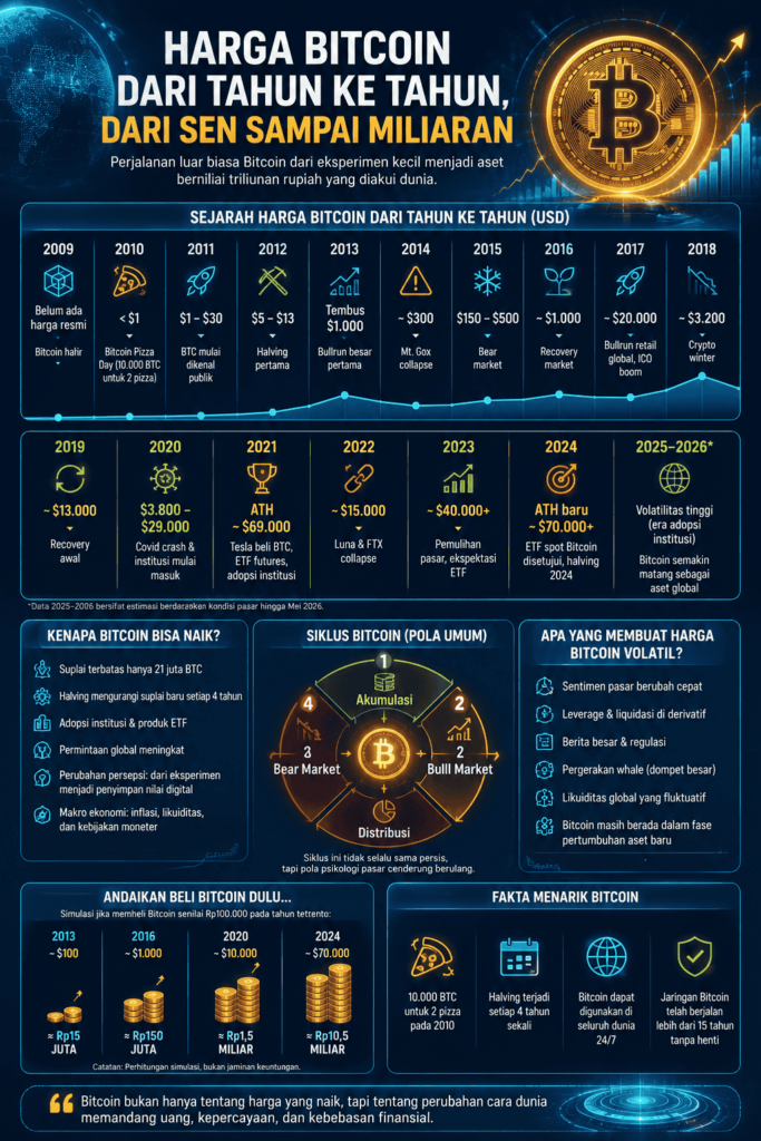 Dulu Bitcoin Hampir Tidak Memiliki Nilai