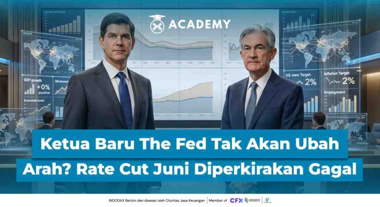 Ketua Baru The Fed Tak Akan Ubah Arah? Rate Cut Juni Diperkirakan Gagal