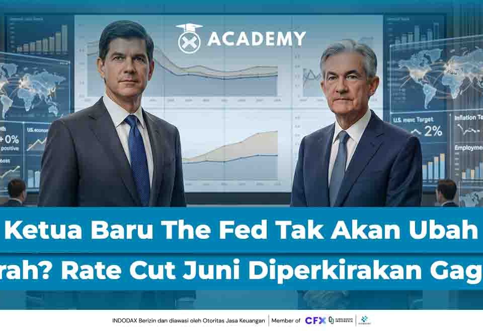 Ketua Baru The Fed Tak Akan Ubah Arah? Rate Cut Juni Diperkirakan Gagal