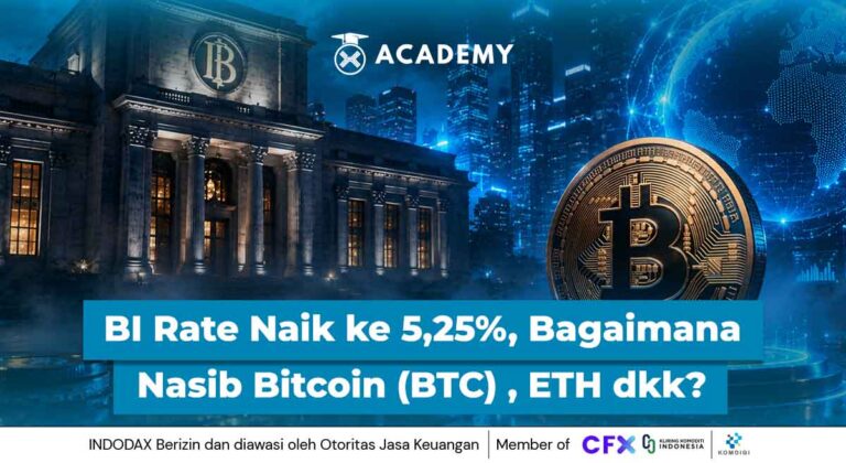 BI Rate Naik ke 5,25%, Bagaimana Nasib Bitcoin (BTC), ETH dkk?