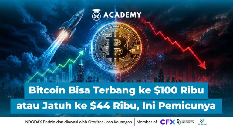 Bitcoin Bisa Terbang ke $100 Ribu atau Jatuh ke $44 Ribu, Ini Pemicunya