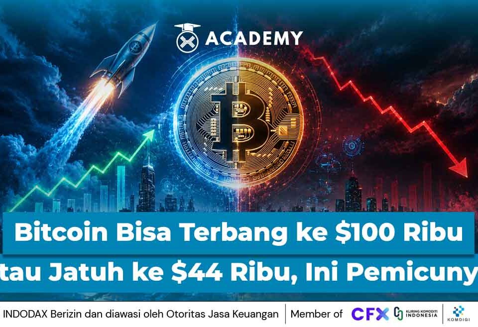 Bitcoin Bisa Terbang ke $100 Ribu atau Jatuh ke $44 Ribu, Ini Pemicunya