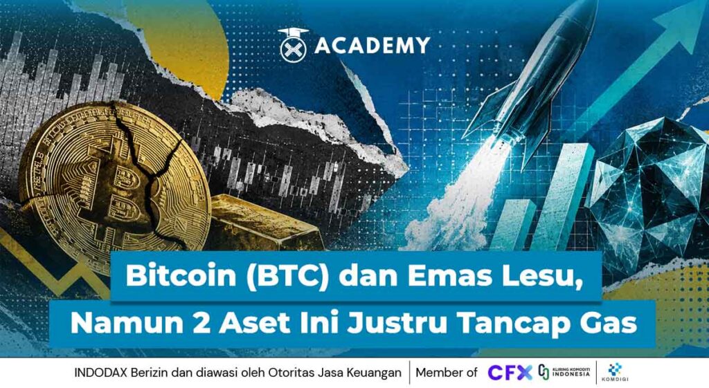 Bitcoin (BTC) dan Emas Lesu, Namun 2 Aset Ini Justru Tancap Gas