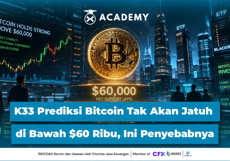 K33 Prediksi Bitcoin Tak Akan Jatuh di Bawah $60 Ribu, Ini Penyebabnya