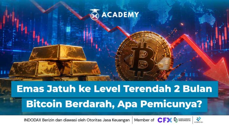Emas Jatuh ke Level Terendah 2 Bulan & Bitcoin Berdarah, Apa Pemicunya?