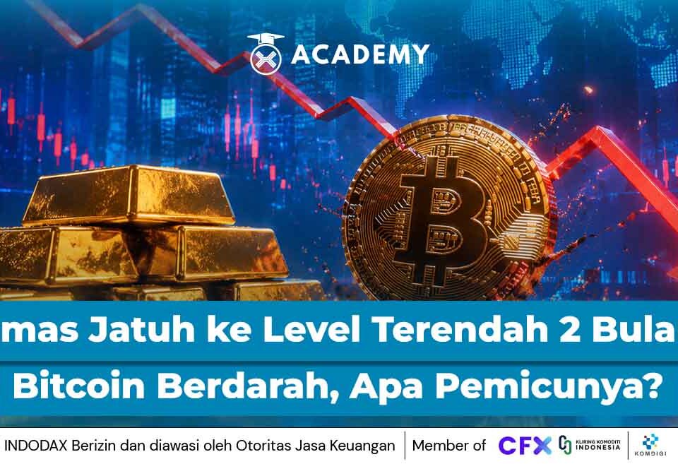 Emas Jatuh ke Level Terendah 2 Bulan & Bitcoin Berdarah, Apa Pemicunya?