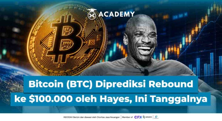 Bitcoin (BTC) Diprediksi Kembali ke $100.000 oleh Arthur Hayes, Ini Tanggalnya