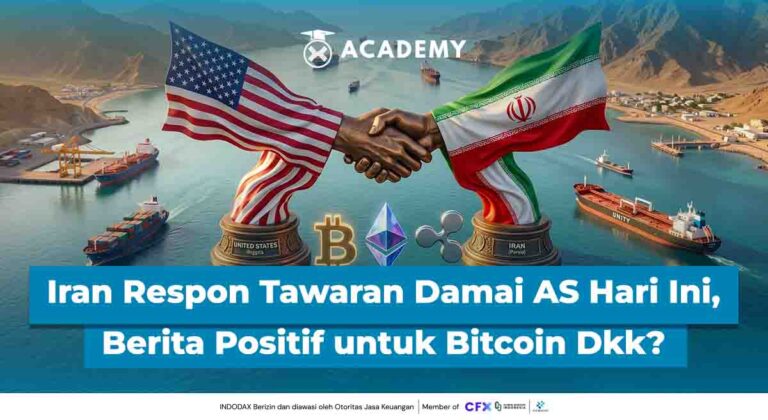 Iran Akan Respon Tawaran Damai AS, Berita Positif untuk Bitcoin (BTC) Dkk?