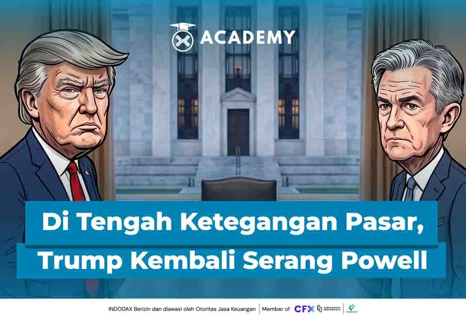 Di Tengah Ketegangan Pasar, Trump Kembali Serang Powell di Ujung Masa Jabatan