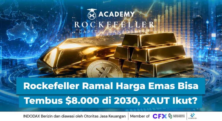 Rockefeller Ramal Harga Emas Bisa Tembus $8.000 pada 2030, XAUT Bisa Ikut?