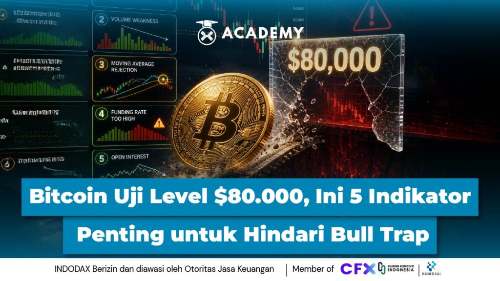 Bitcoin Uji Level $80.000, Ini 5 Indikator Penting untuk Hindari Bull Trap
