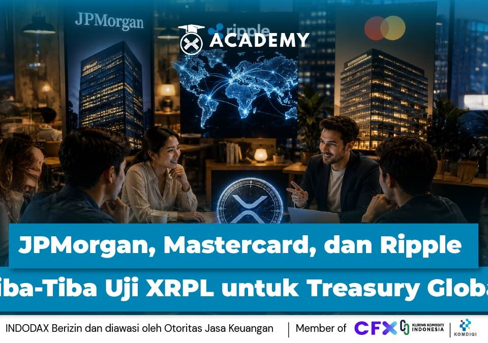 JPMorgan, Mastercard, dan Ripple Tiba-Tiba Uji XRPL untuk Treasury Global
