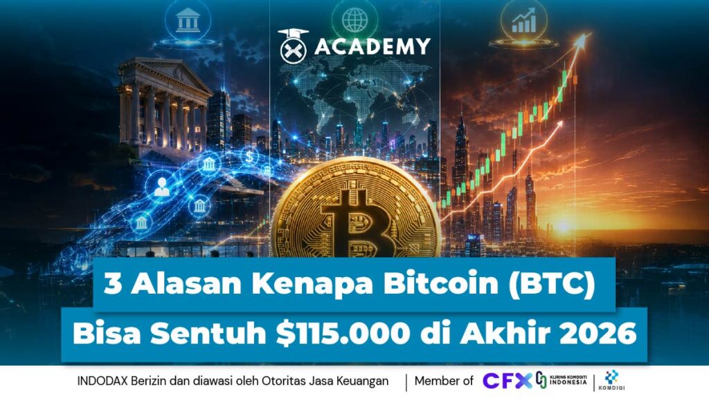 3 Alasan Kenapa Bitcoin (BTC) Bisa Sentuh $115.000 di Akhir 2026
