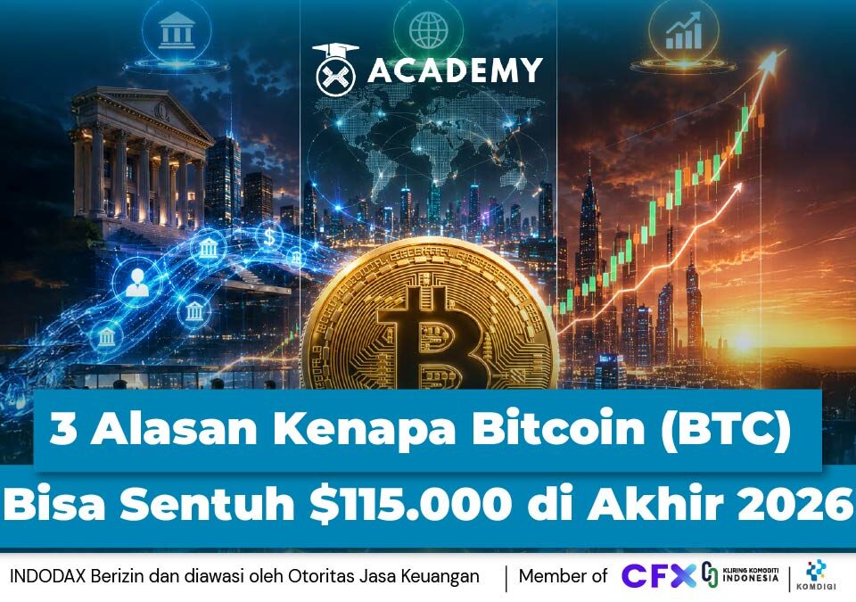 3 Alasan Kenapa Bitcoin (BTC) Bisa Sentuh $115.000 di Akhir 2026