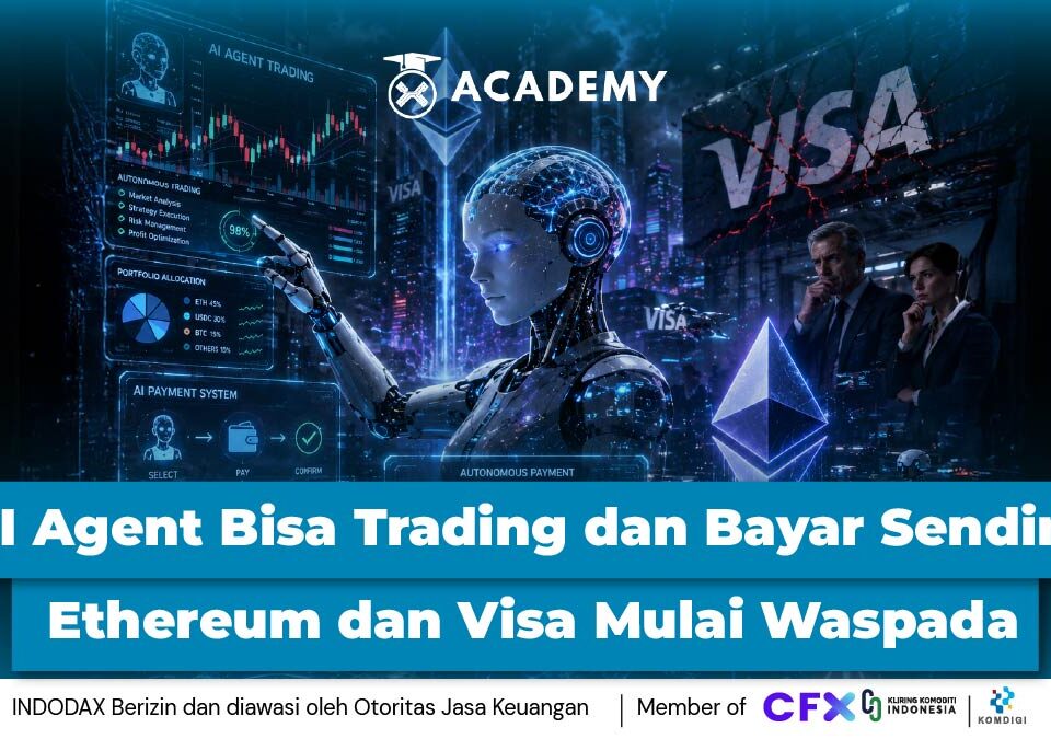 AI Agent Kini Bisa Trading Hingga Bayar Sendiri, Ethereum dan Visa Mulai Waspada