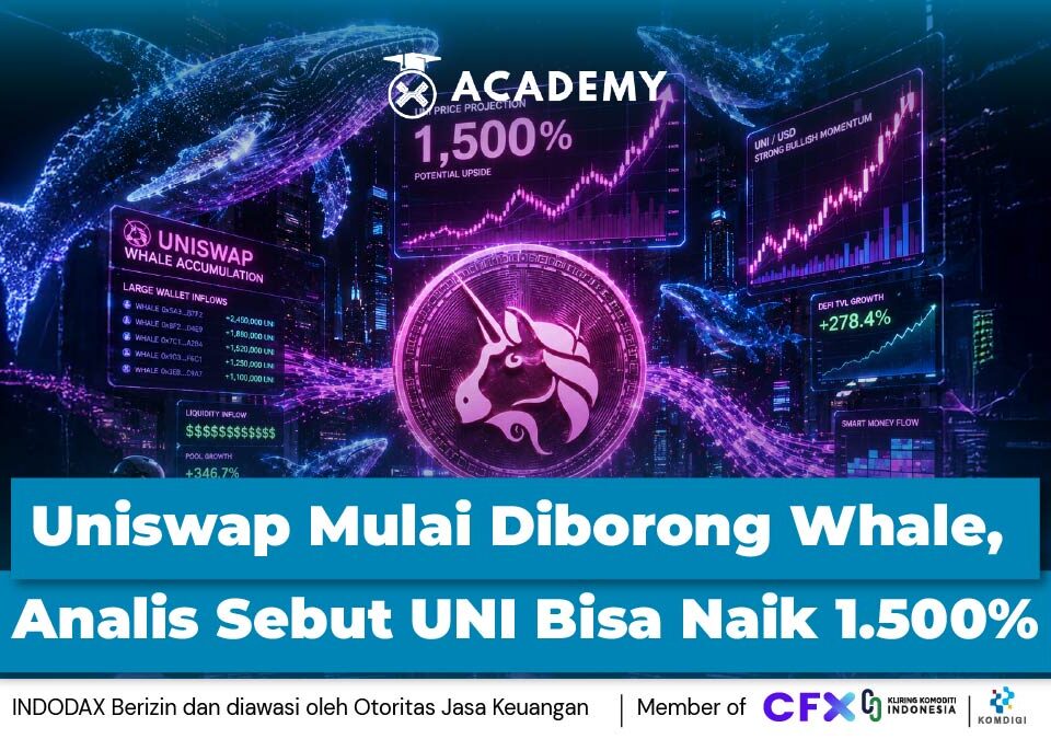 Uniswap Mulai Diborong Whale, Analis Sebut UNI Bisa Naik 1.500%
