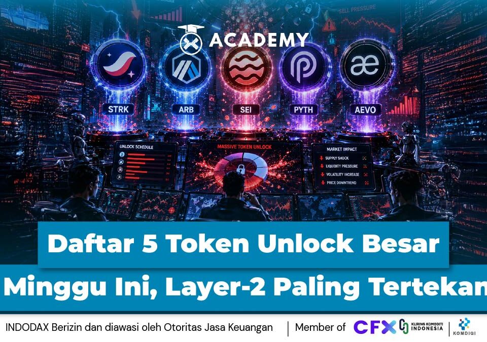 Daftar 5 Token Unlock Besar Minggu Ini, Layer-2 Paling Tertekan