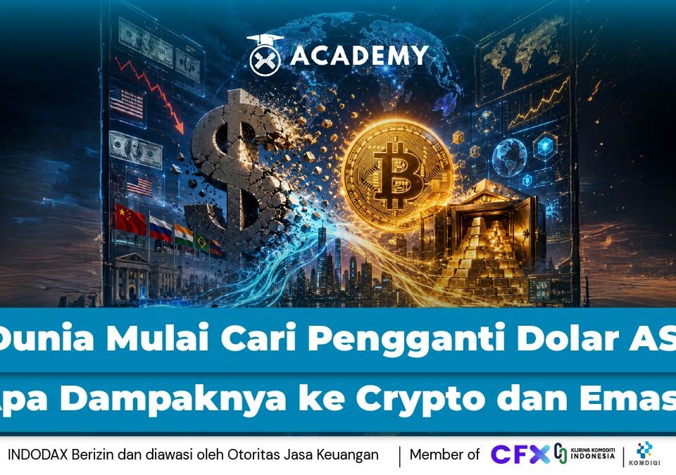 Dunia Mulai Cari Pengganti Dolar AS, Apa Dampaknya ke Crypto dan Emas?