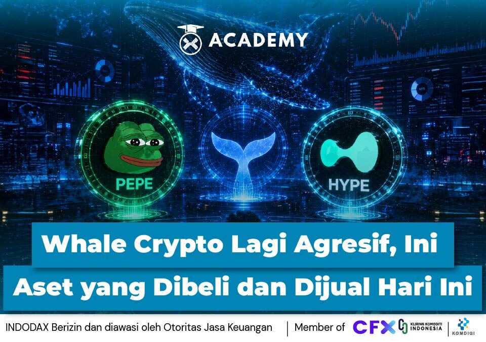 Whale Crypto Lagi Agresif, Ini Aset yang Dibeli dan Dijual Hari Ini