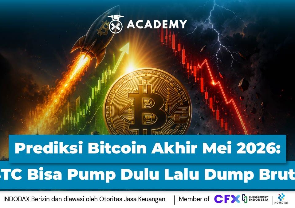 Prediksi Bitcoin Akhir Mei 2026: BTC Bisa Pump Dulu Lalu Dump Brutal