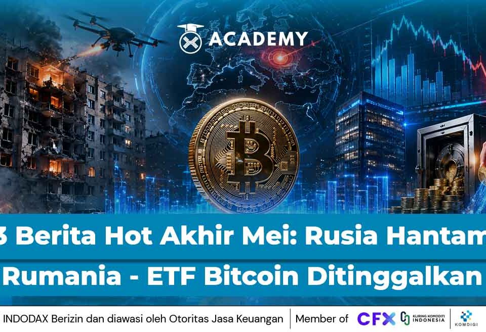 3 Berita Hot Akhir Mei: Rusia Hantam Rumania hingga ETF Bitcoin Ditinggalkan