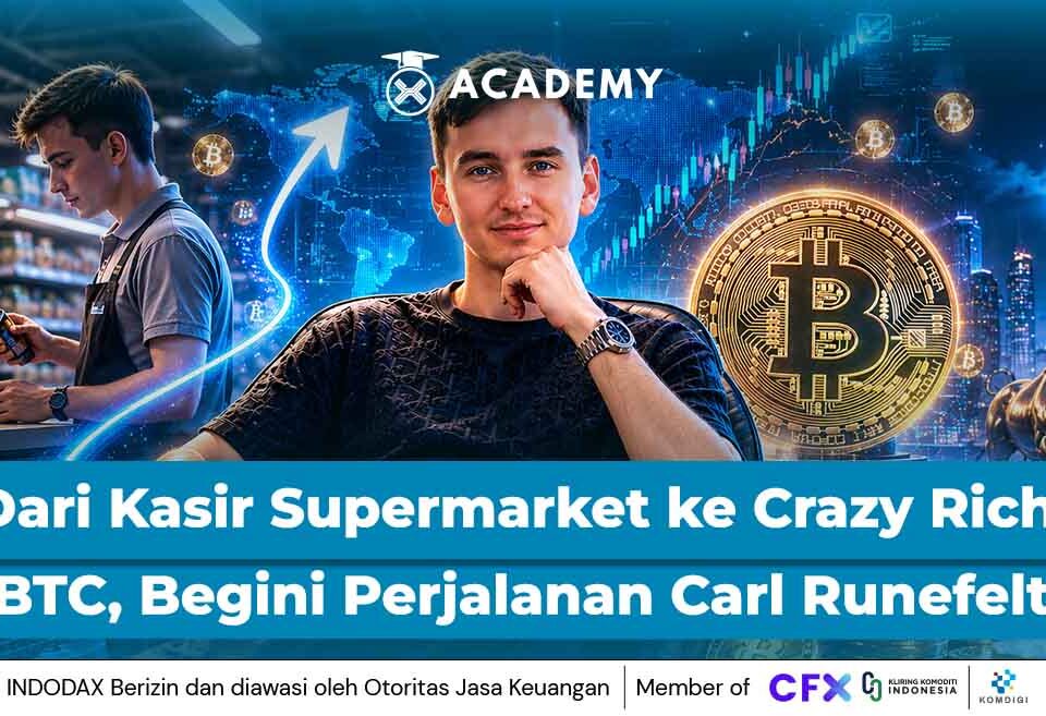 Dari Kasir Supermarket ke Crazy Rich Bitcoin, Begini Perjalanan Carl Runefelt