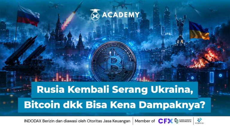 Rusia Kembali Serang Ukraina, Bitcoin (BTC) dkk Bisa Kena Dampaknya?