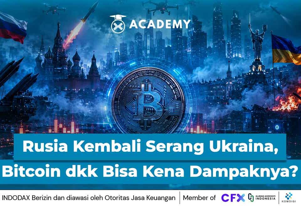 Rusia Kembali Serang Ukraina, Bitcoin (BTC) dkk Bisa Kena Dampaknya?