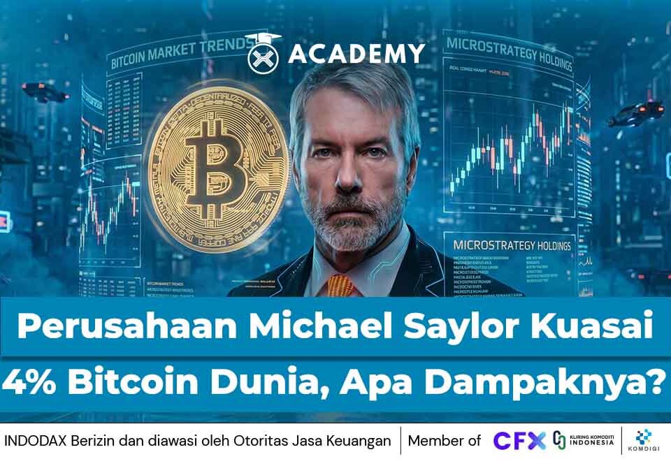 Perusahaan Michael Saylor Kuasai 4% Bitcoin Dunia, Apa Dampaknya?