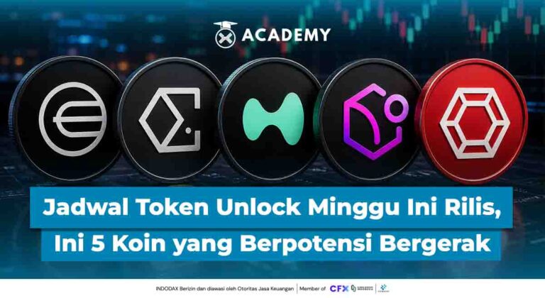 Jadwal Token Unlock Minggu Ini Rilis, Ini 5 Koin yang Berpotensi Bergerak