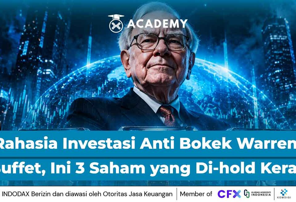 Rahasia Investasi Anti Bokek Warren Buffet, Ini 3 Saham yang Di-hold Keras
