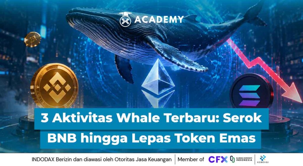 3 Aktivitas Whale Terbaru: Serok BNB hingga Lepas Token Emas