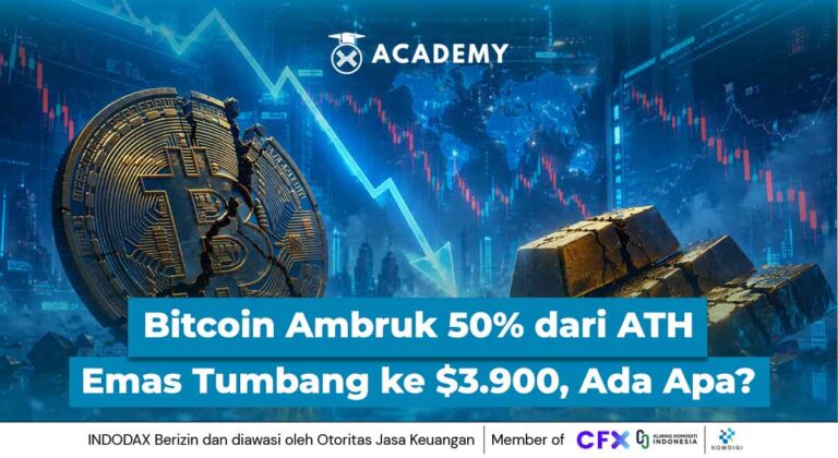 Bitcoin Ambruk 50% dari ATH & Emas Tumbang ke $3.900, Ada Apa Sebenarnya?