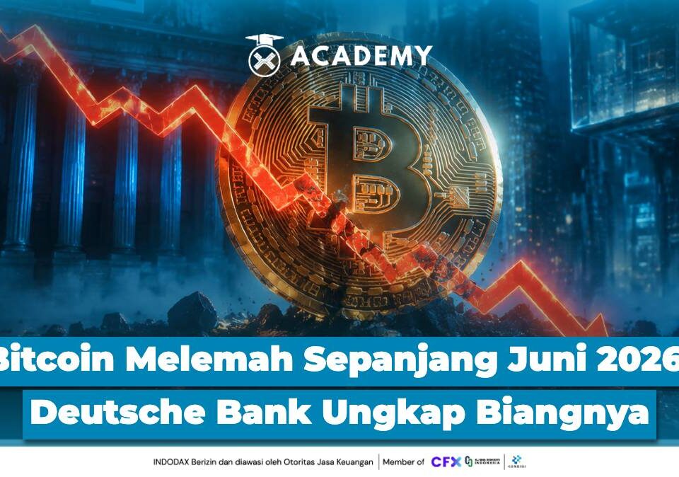 Bitcoin (BTC) Melemah Sepanjang Juni 2026, Deutsche Bank Ungkap Biangnya