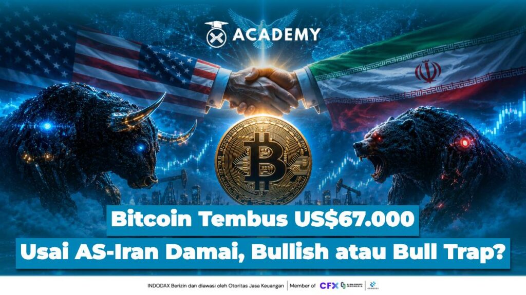 Bitcoin (BTC) Tembus US$67.000 Usai AS Iran Damai, Bullish atau Bull Trap?